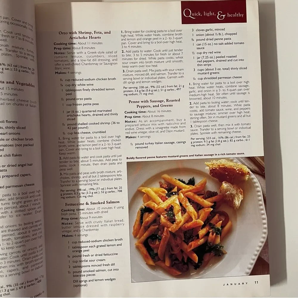 Vintage Sunset Recipe Annual 1997 Edition Hardcover Cookbook GUC